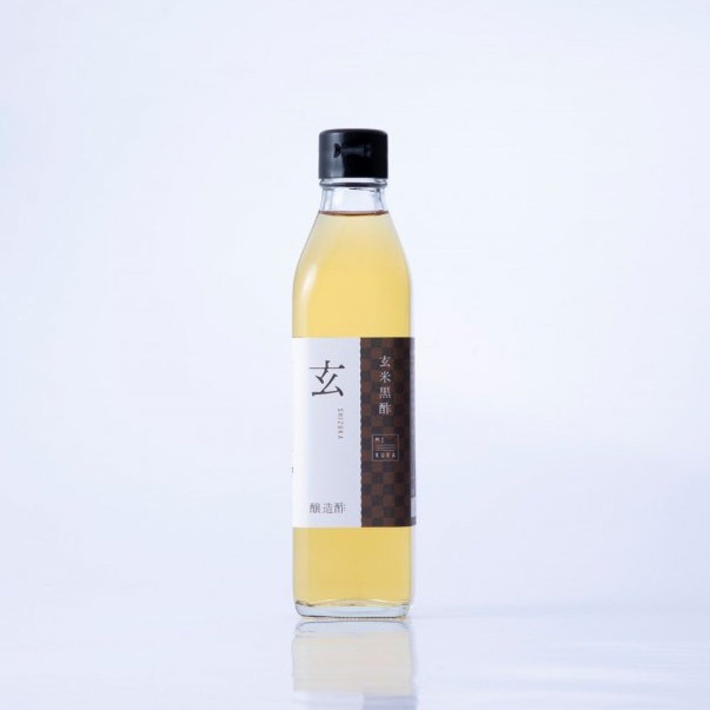 【MIKURA】Black vinegar made of brown rice "Shizuka" - 玄米黒酢 玄(しずか) - 300ml